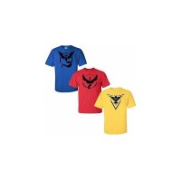 CAMISETAS POKEMON (Amarilla y Azul)